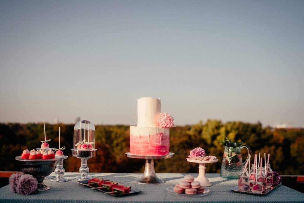 Torte München Hochzeitsplanerin Wassermelone 