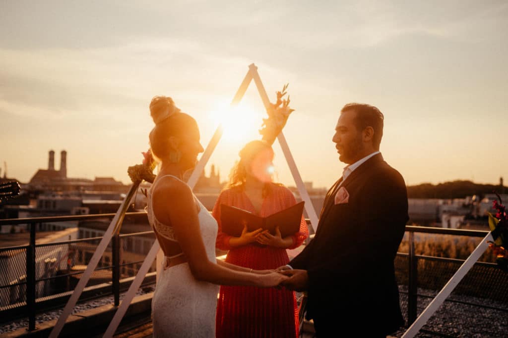 Rooftop München Hochzeitsplanerin Wassermelone 